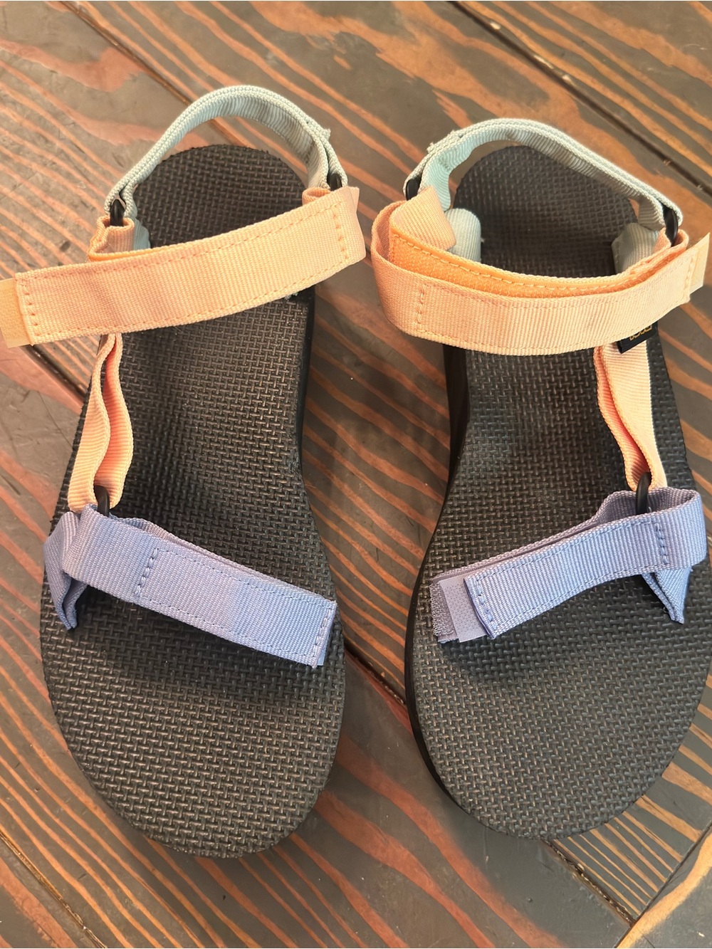 Teva Flatform Universal Sherbert Multi Platform Sandals Women’s Size 9 NWOB - Picture 3 of 5